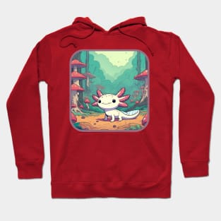 Axolotl Art #4 | Axolotl Lover Hoodie